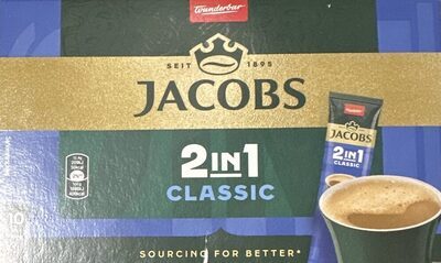 Jacobs Kaffee Instant 2in1 classic 10ST 124g