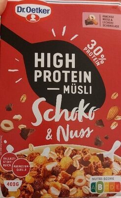 Dr.Oetker High Protein Müsli Schoko & Nuss 400g