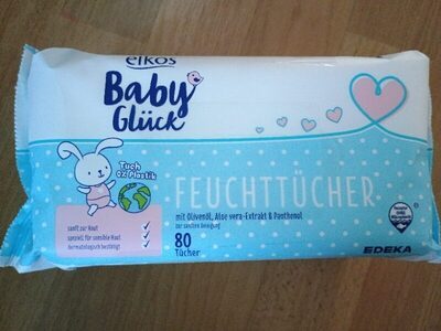 EDEKA elkos Baby Glück Babytücher Comfort 2x80ST