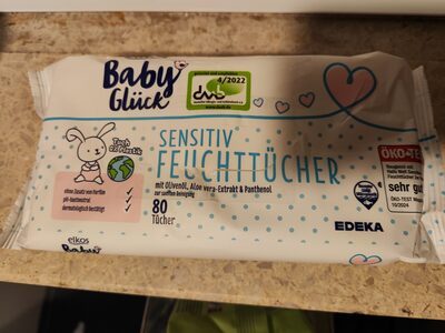 EDEKA elkos Baby Glück Babytücher Sensitive 2x80ST