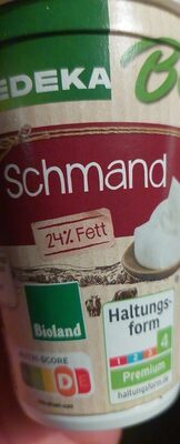 Bio EDEKA Schmand 24% 200g