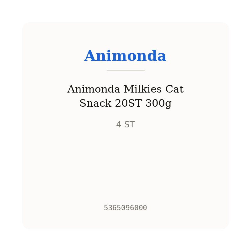 Animonda Milkies Cat Snack 20ST 300g
