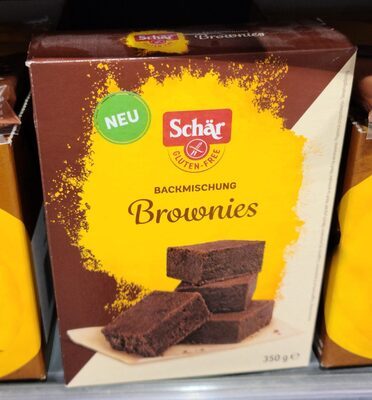 Schär Brownie Backmischung Glutenfrei 350g