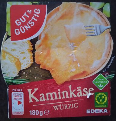 GUT&GÜNSTIG Kaminkäse würzig 60% 180g VLOG