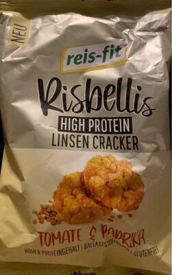 Reis-fit Risbellis Linsen Cracker Tomate&Paprika 40g