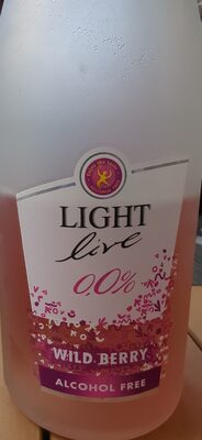 Light Live Sparkling Wild Berry alkoholfrei 0,75l