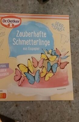 Dr.Oetker Zauberhafte Schmetterlinge 12ST