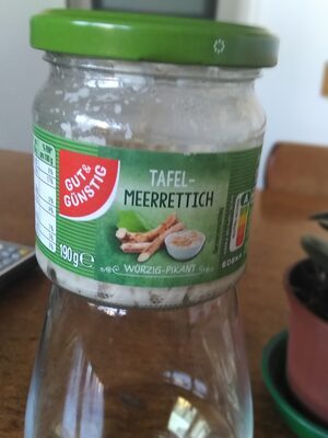 GUT&GÜNSTIG Tafelmeerrettich 190g