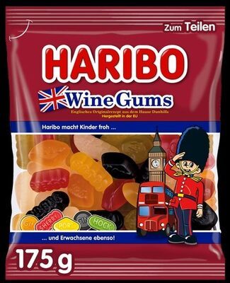 Haribo Wine Gums 175g