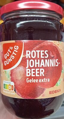 GUT&GÜNSTIG Rotes Johannisbeer Gelee extra 450g