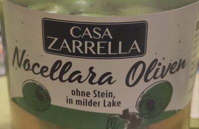 Casa Zarrella Nocellara Oliven ohne Stein 650g