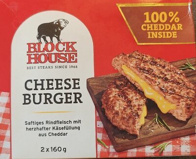 Block House Cheese Burger 2x160g