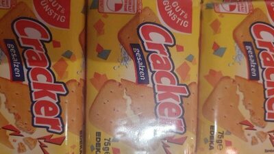 GUT&GÜNSTIG Cracker gesalzen 3x75g