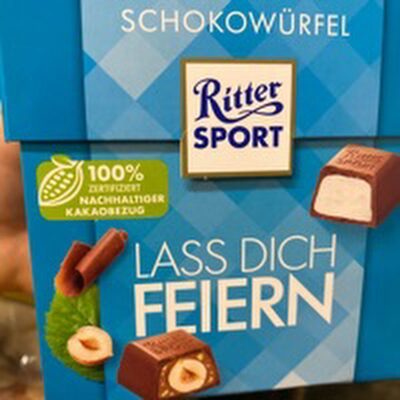 Ritter Sport Schokowürfel Lass Dich Feiern 176g