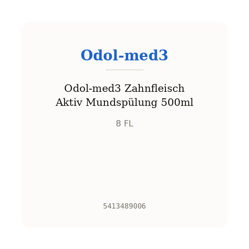 Odol-med3 Zahnfleisch Aktiv Mundspülung 500ml