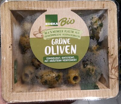 Bio EDEKA Grüne Oliven mariniert 150g