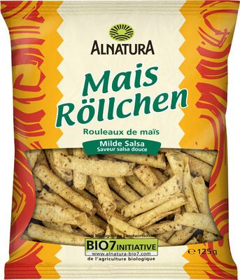 Bio Alnatura Mais Röllchen milde Salsa 125g