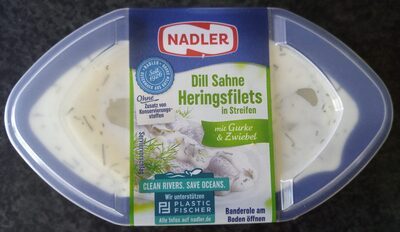 Nadler Dill Sahne Heringsfilet Gurke&Zwiebel 170g