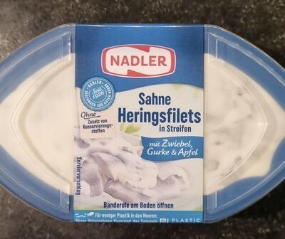 Nadler Sahne Heringsfilet Gurke&Apfel 170g