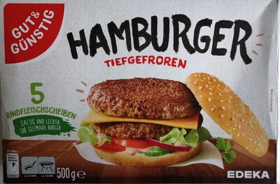 GUT&GÜNSTIG Hamburger 500g