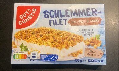 MSC GUT&GÜNSTIG Schlemmerfilet knusprig kross 400g