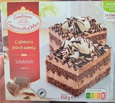 Coppenrath&Wiese Cafeteria fein&sahnig Schokoladen Blechkuchen 450g