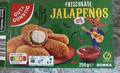 GUT&GÜNSTIG Frischkäse Jalapenos 250g