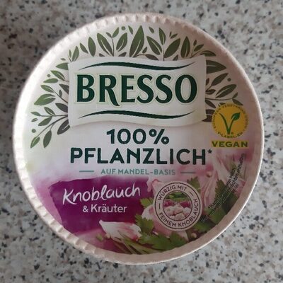 Bresso 100%Pflanzlich Knoblauch Kräuter 140g