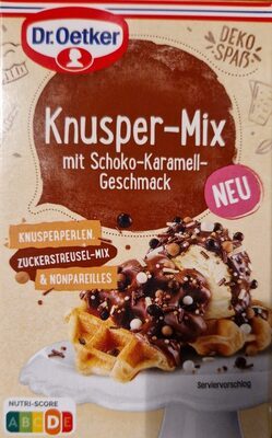Dr.Oetker Knusper-Mix Schoko-Karamell-Geschmack 60g