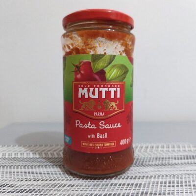 Mutti Pastasauce Basilikum 400g