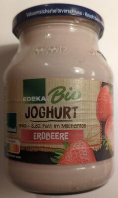 Bio EDEKA Joghurt Erdbeere 3,8% 500g MW