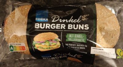 EDEKA Herzstücke Dinkel Burger Buns geschnitten 4ST 360g