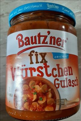 Bautzner Fix Würstchen Gulasch 500g