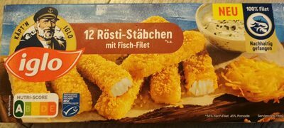 MSC Iglo Rösti Stäbchen 12ST 336g