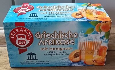 Teekanne Griechische Aprikose 20ST 45g