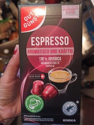 GUT&GÜNSTIG Kaffeekapseln Espresso 20ST 104g