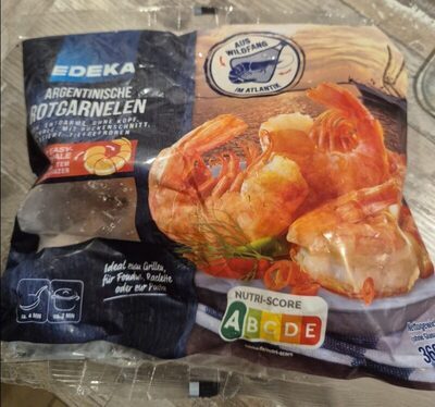 EDEKA Herzstücke Argentinische Rotgarnelen ohne Kopf mit Schale 360g