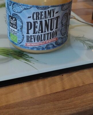 Bio Peanut-Revolution creamy 375g