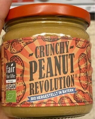 Bio Peanut-Revolution crunchy 375g