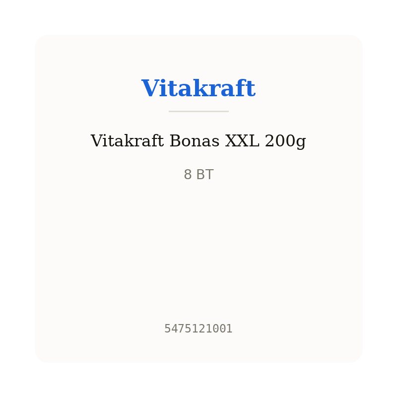 Vitakraft Bonas XXL 200g