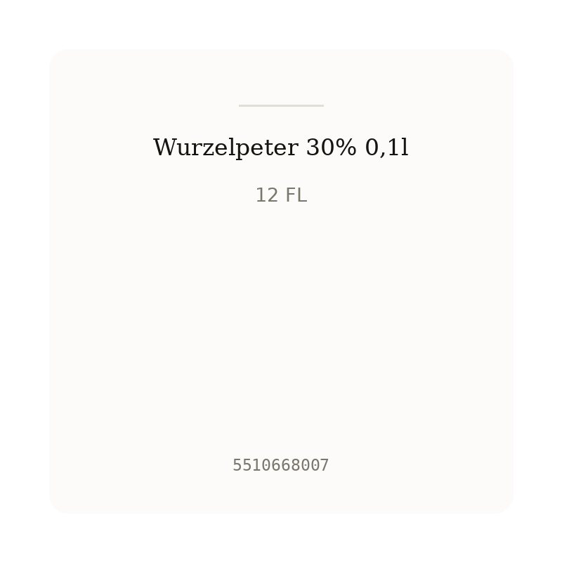Wurzelpeter 30% 0,1l