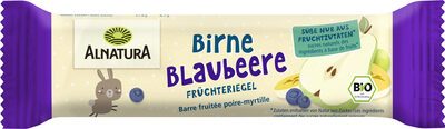 Bio Alnatura Früchteriegel Birne-Blaubeere ab 3 Jahren 23g
