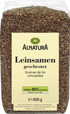 Bio Alnatura Leinsamen geschrotet 400g