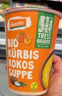 Demeter Tress Brüder Kürbis Kokos Suppe 450ml
