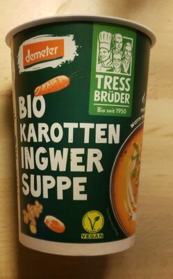 Demeter Tress Brüder Karotten Ingwer Suppe 450ml