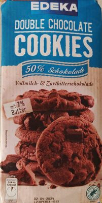 EDEKA Herzstücke Cookies Double Chocolate 200g