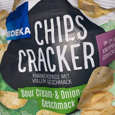 EDEKA Herzstücke Chips Cracker Sour Cream&Onion 125g