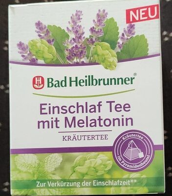 Bad Heilbrunner Einschlaf Tee mit Melatonin 12ST 27,12g