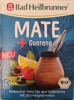 Bio Bad Heilbrunner Mate+Guarana 15ST 27g