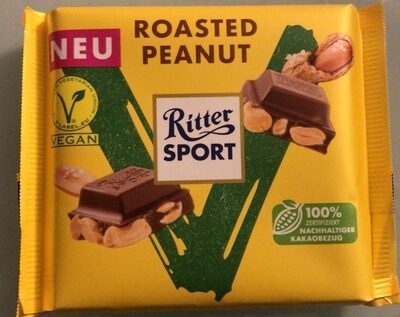 Ritter Sport Roasted Peanut Tafel vegan 100g